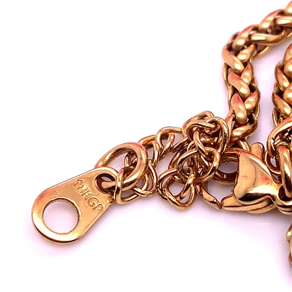 18kGP Gold Chain Necklace 22” - Picture 2 of 6